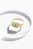 Erica Weiner Womens Engraved Wax Seal Stone R