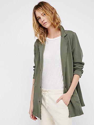 Free People Effortless Knit Jacket