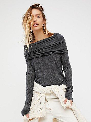 We The Free Cosmo Cowl Top
