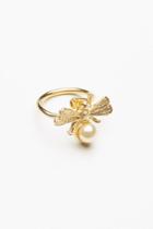 Bumble Bee Pearl Ring By Av Max At Free People