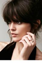 Lili Claspe Womens Rope The Moon Ring