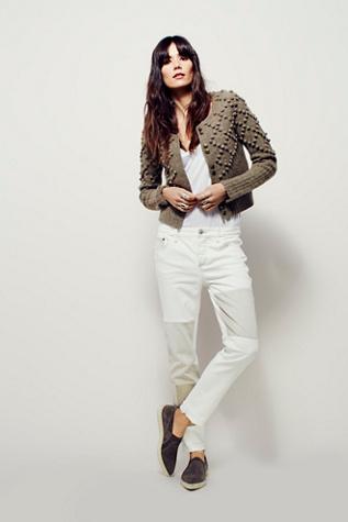Fp Collection Womens Jax Patched Skinny
