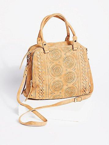 Free People Logan Vegan Perforated Tote