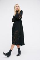 Mara Hoffman Womens Burnout Midi Dress