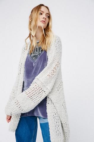 Free People Womens Saturday Morning Cardi