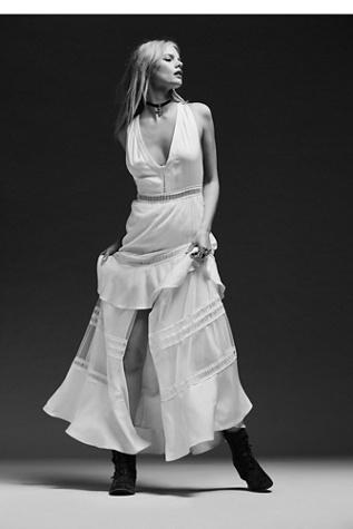 Fp Limited Edition Womens Keenan's White Limited Edition Dress