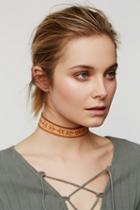 Understated Leather X Free People Womens Glastonbury Leather Choke