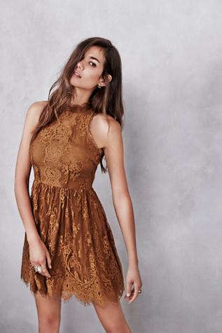 Free People Womens Verushka Mini Dress