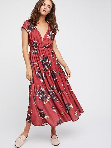 All I Got Printed Maxi Dress By Free People