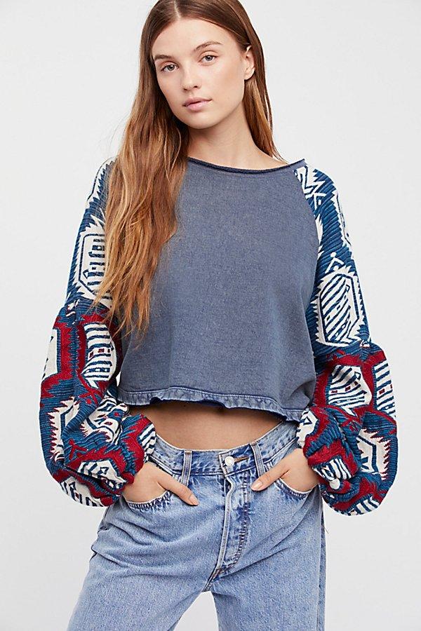 Gone Global Sweatshirt By Free People