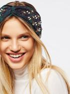 Embellished Plaid Turban By Joshipura At Free People