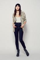 Free People Womens Extreme High Rise Skinny