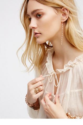 Free People Womens After Hours Cocktail Ring