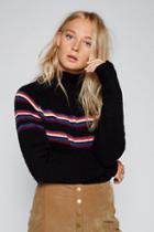 Free People Womens Love Me Stripe Pullover