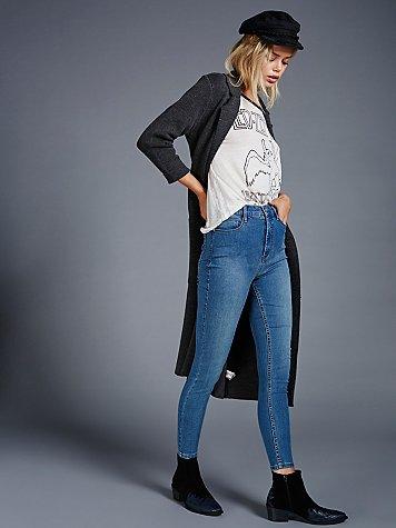 Cyndi High Rise Skinny By Free People