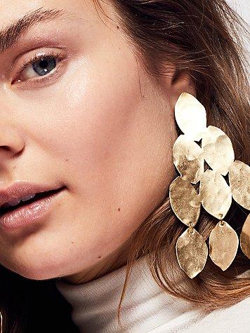 Hibiscus Patina Earring By We Dream In Colour At Free People