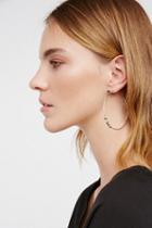 Free People Womens Black Magic Stone Front H