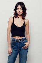 Free People Womens Corset Detail Swit Cami