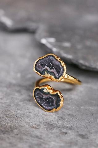Lux Divine Womens Double Trouble Wrap Ring