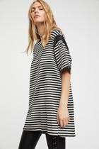Oversize Striped Tee By Camp Collection At Free People