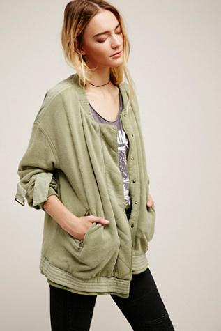 Free People Womens Downtown Jacket