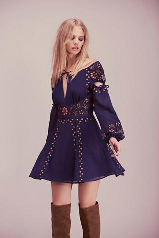 For Love & Lemons Womens Niccola Mini Dress