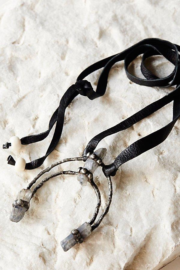 Forbidden Kingdom Leather Pendant By Gypsy Junkies At Free People