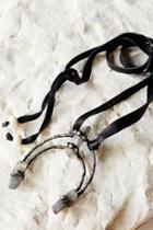 Forbidden Kingdom Leather Pendant  By Gypsy Junkies At Free People