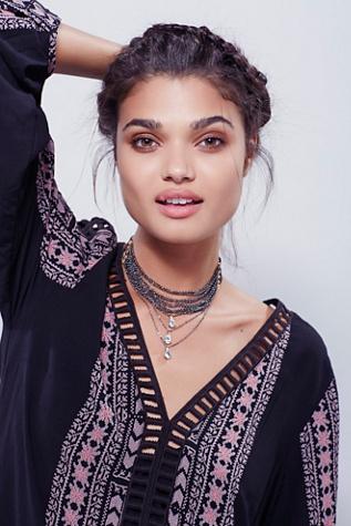 Free People Womens Mirella Drop Choker
