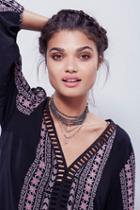 Free People Womens Mirella Drop Choker