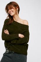 Free People Womens Alana Chenille Pullover