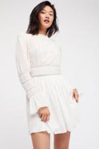 Victorian Waisted Mini Dress By Free People