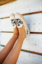 Soludos Womens Santorini Embroidered Esp