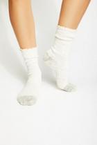 Melbourne Heathered Crew Socks By Free People