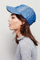 San Diego Hat Co. Womens Quilted Denim Baseball Cap
