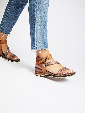Tenley Mini Wedge Sandal By A.s.