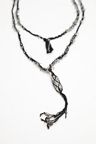 Free People Womens Neptunes Net Pendant