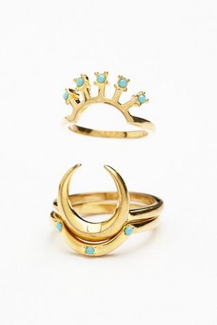 The 2 Bandits Womens Dawn Ring Set