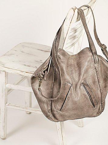 Lucca Washed Leather Tote By Free People