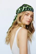 Free People Womens Santorini Silk Turban