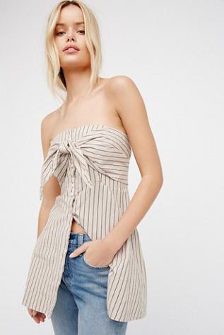 Free People Womens Heartbreaker Stripe Tube