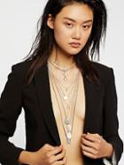 Mary Medallion Charm Necklace By Free People