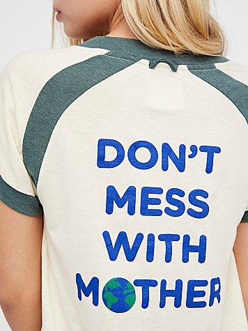 Don't Mess With Mother Tee By Camp Collection At Free People
