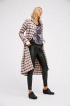 Free People X Cp Shades Womens Flannel Maxi