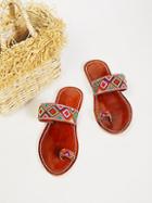 Santorini Beaded Sandal By Studio Caleidoscope At Free People