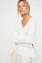 Take Me Over V-neck Sweater By Free People