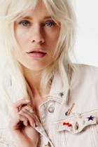 Free People Womens Enamel Pin Set Of
