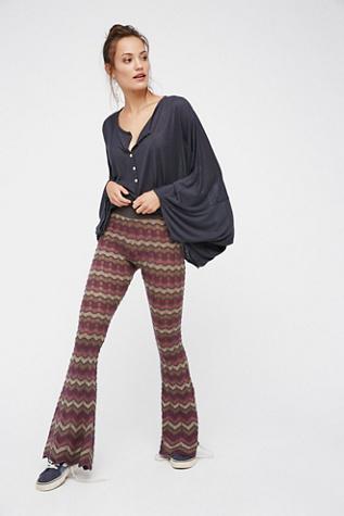 Free People Womens Float Away Flare