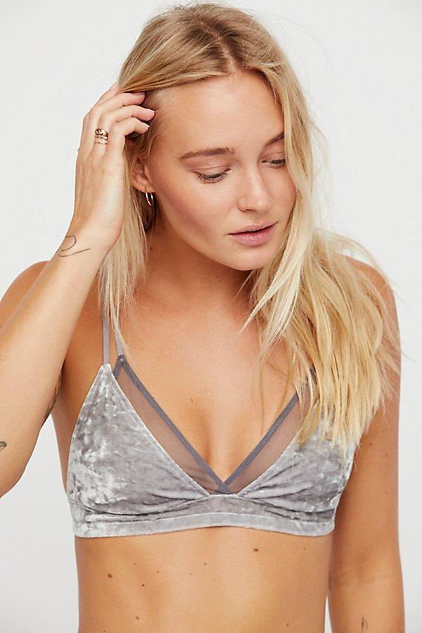 Velvet Double Bralette By Only Hearts At Free People