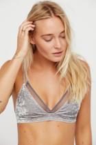 Velvet Double Bralette By Only Hearts At Free People